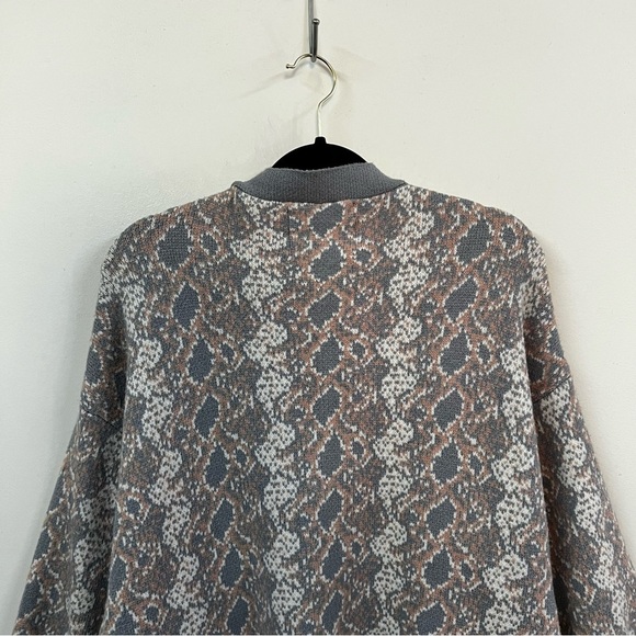 By Anthropologie Serpentine Gray Duster Sweater - Picture 11 of 14